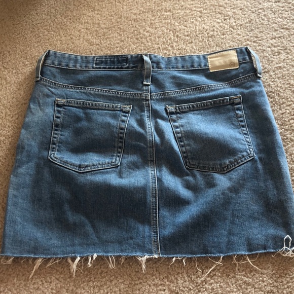 jean skirt WORN ONCE - Picture 2 of 2